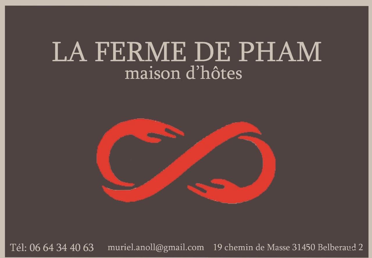 Bed and Breakfast La Ferme De Pham Belberaud Экстерьер фото