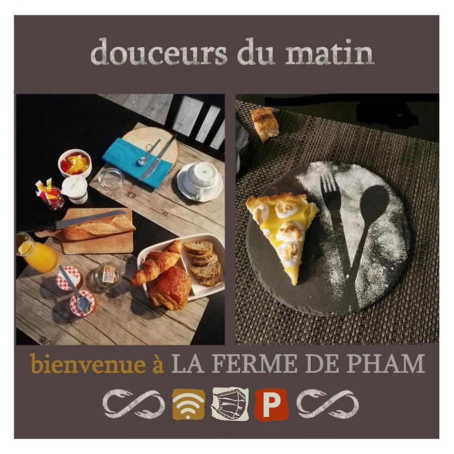 Bed and Breakfast La Ferme De Pham Belberaud Экстерьер фото