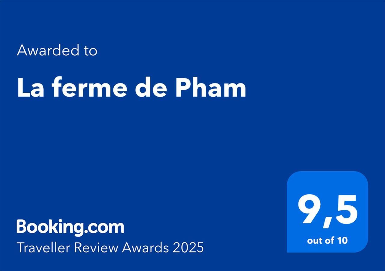 Bed and Breakfast La Ferme De Pham Belberaud Экстерьер фото